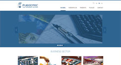 Desktop Screenshot of fuegotec.ch
